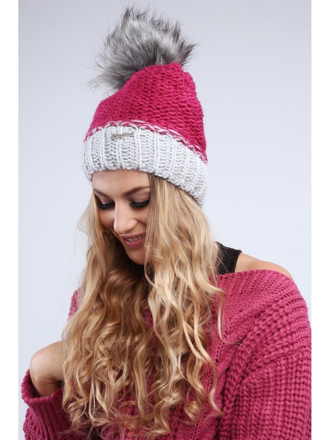 Amaranth winter hat C6 - Online store - Boutique